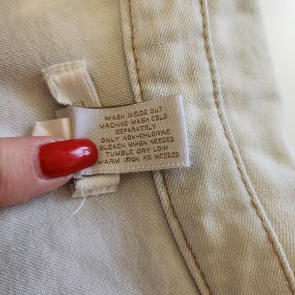 Chico's Jean Jacket Women 3 Long Sleeves White Light Wash Denim Stretchy cropped - Picture 4 of 9